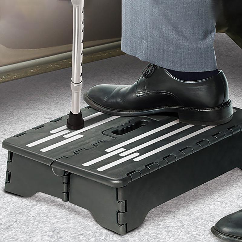 Auto-Reinigungs-Hocker Tragbarer Klapp-Tritt Hocker Rutschfester Mobilitäts-Tritt Hocker Für Bett, Treppenhaus, Camping