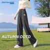 Jeanswest Women's High-Waisted Wide-Leg Yoga Sweatpants