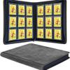 PU Suede 288 Hold TCG Card Binder 9 Pocket Zippered Waterproof for Pokemon YuGiOh Magic Cards Anime Game Card Collection Album