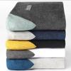 Breathable Socks Men'S Deodorant Sweat-Absorbing Antibacterial Mid-Tube Cotton Socks Sports Retro Black Polyester Cotton Socks