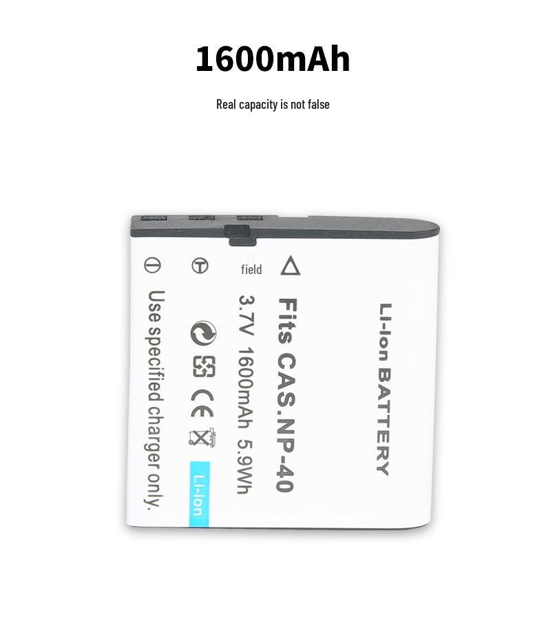 CANP40 Camera Battery Compatible with M-HD01, HD-Q1, Q3, Q5, Q6, Q8, Q9, HD-R900 Models.