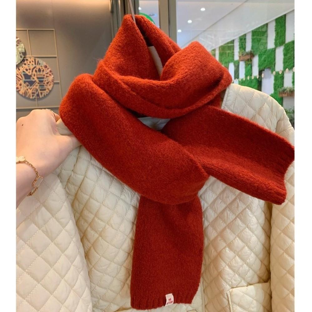 Coldproof Knitted Scarf Windproof Scarves Bib New Neck Wraps  Autumn and Winter