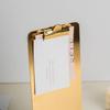 Metal Hard Plate Document Typing Paper Stand Vertical Design Receipt Holders  Restaurant Use