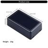 Multipurpose Flexible Layout Instrument Storage Case Waterproof Enclosure Box for Electronics Projects In White & Black