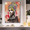 Street Graffiti Art Girl Abstract Canvas Painting On The Wall Posters for Living Room Paintings Prints Picture Bed Room Decor