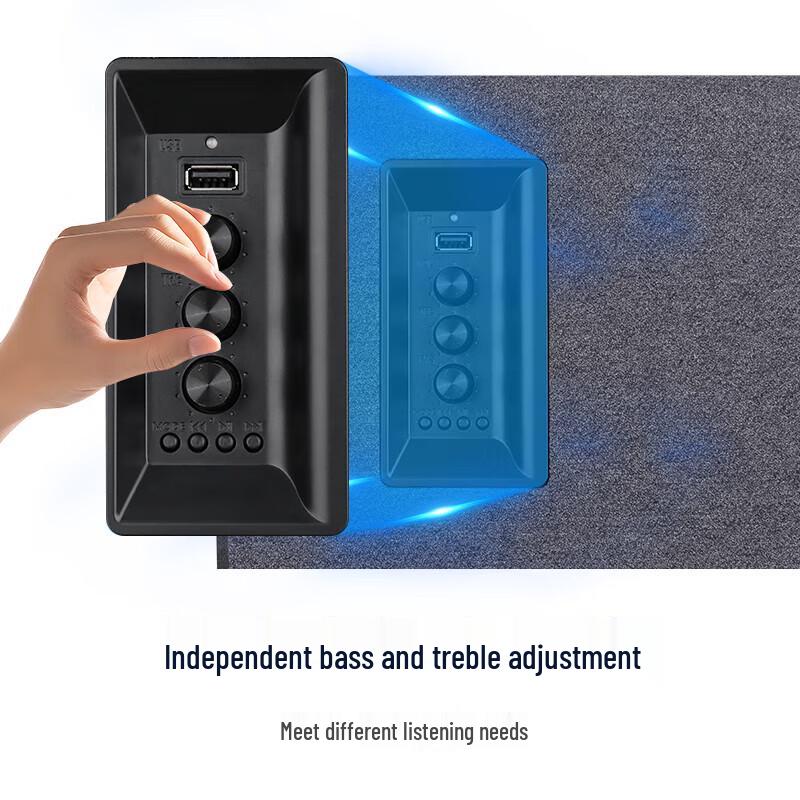 SAST N26 2.0 Active Hi-Fi Bluetooth Bookshelf Speakers CN plug (adapter included)