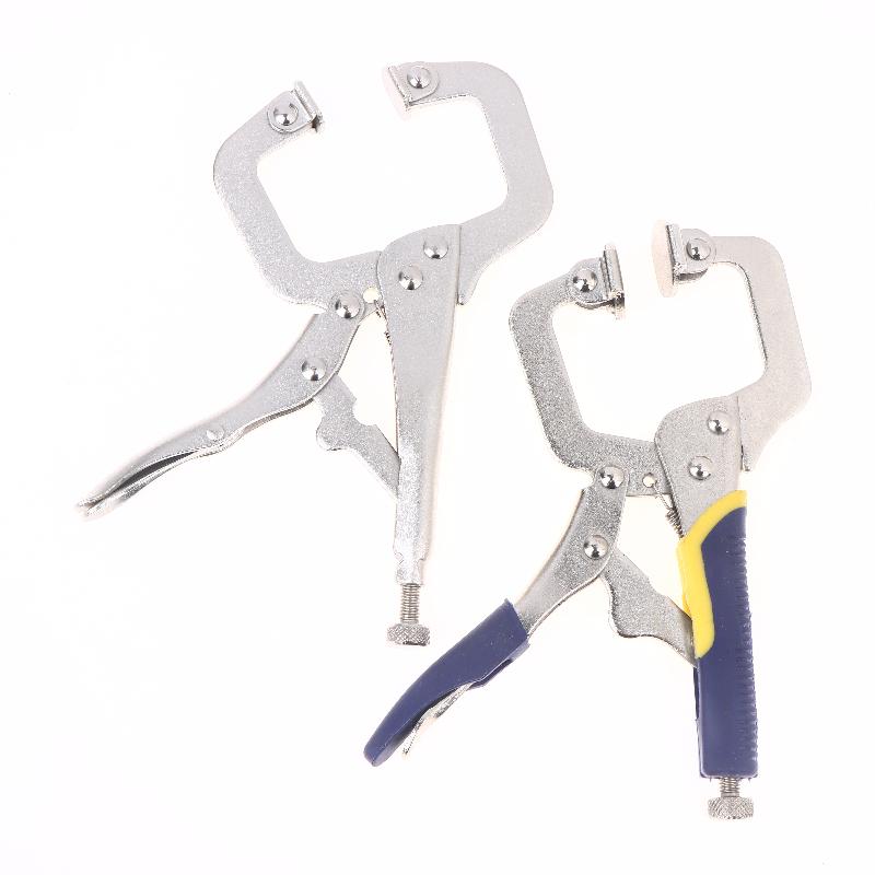 Metal C Clamp Vise Grip Locking Welding Pliers Wood Tenon Locator Tool Tools Herramientas De Mano Ferramentas Man