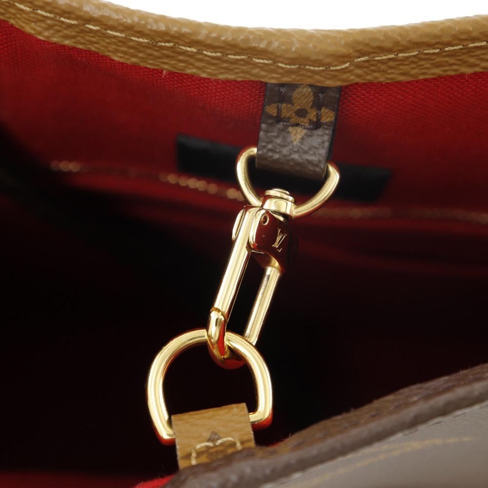 Louis Vuitton Unterwegs GM Tragetasche M45320 Monogram Giant 2WAY Schulter Braun Monogram Canvas/Monogram Reverse Damen Gebraucht