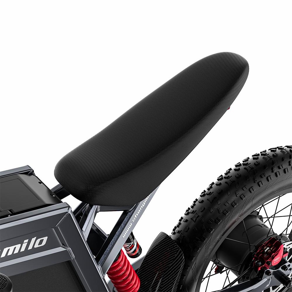 Bicicletta Elettrica Fuoristrada Shengmilo S900 Motore 1500W 20" Full Sospensioni Bicicletta Elettrica per Adulti 48V 30Ah Freni a Doppio Disco Carico Massimo 150Kg