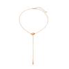 Adjustable Snake Necklace Featuring Metallic Luster Irregular Shape High Quality Iron Sweater Chain for Women Gift