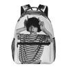 Mochilas Finn Wolfhard Niños Niñas Bolso para Libros Bolsas Escolares Infantiles Dibujos Animados Mochila para Portátil Bolso de Hombro Gran Capacidad
