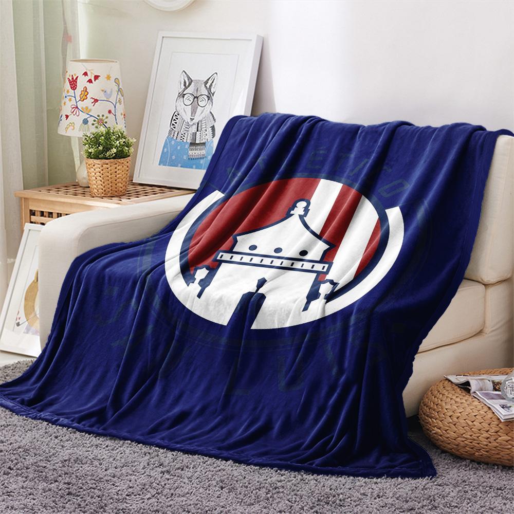 Club Atlético San Luis  Print Flannel Blanket, High quality Comfortable for All Seasons, Home Decor, Warmth and Comfort