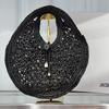 2025 New French Jacquemus Retro Hollow Lafite Grass Woven Bag Vacation Style Handbag Women