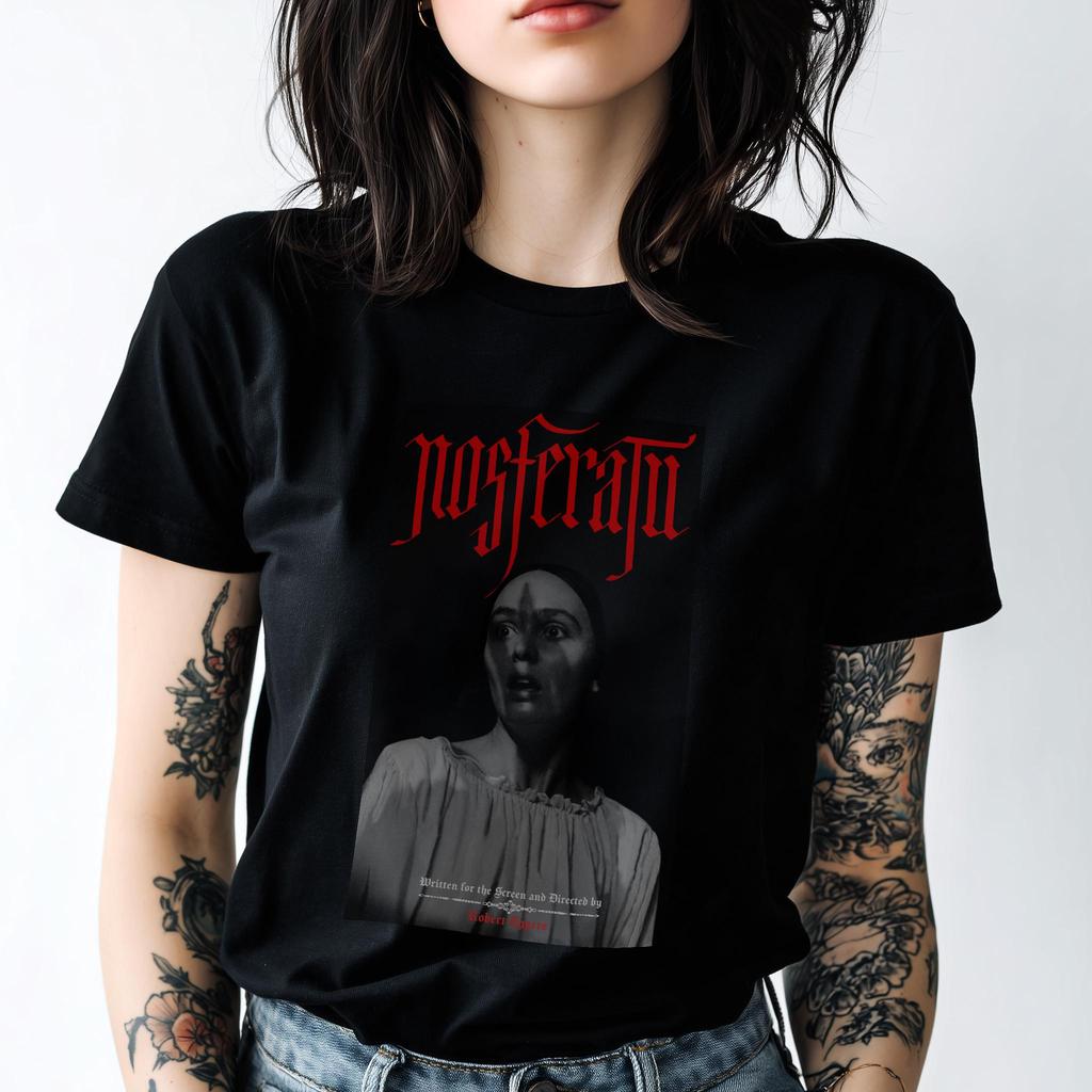 Nosferatu Retro T-Shirt | Classic Monster, Horror Movie Shirt, Vampire Lover Gift, Gothic Romance Tee