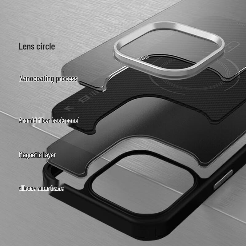 Blue Ape Mr. Dual-Tone Aramid Fiber Case for iPhone 16 Pro