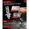 Kaedear Bike Headlight H4 LED Bulb 3100 Lumens/30W/12V/6000K with Fan