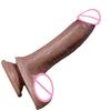 Double Layer Silicone Dildo Soft Realistic Penis Small Adults Butt Plug Suction Cup Anal Sex Toys For Woman Masturbator 18+ Shop