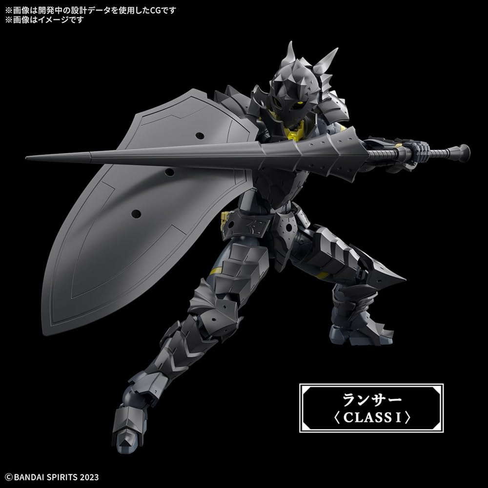Bandai Spirits 30MF Rozan Lancer Pre-painted Plastic Model Kit