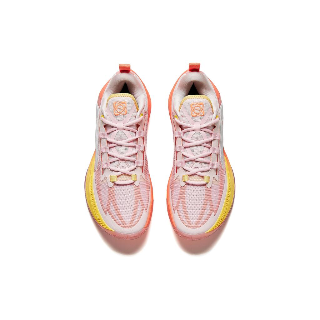 Anta ZAP 1 Basketball Shoes Pink Orange Yellow Men 912411110Q-5