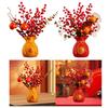 Artificial Red Bouquet Chinese New Year Decor Floral Accessory Crafts Year of