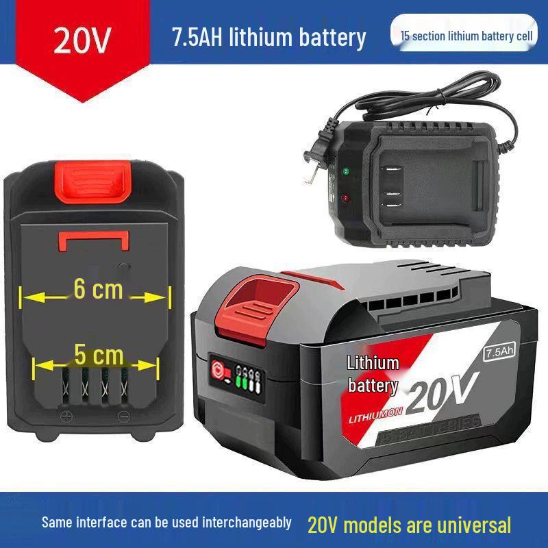 Model Tool: Lithium Angle Grinder with Hammer & Wrench