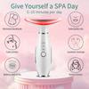 Neck and Face Vibrating Light Therapy Beauty Massager