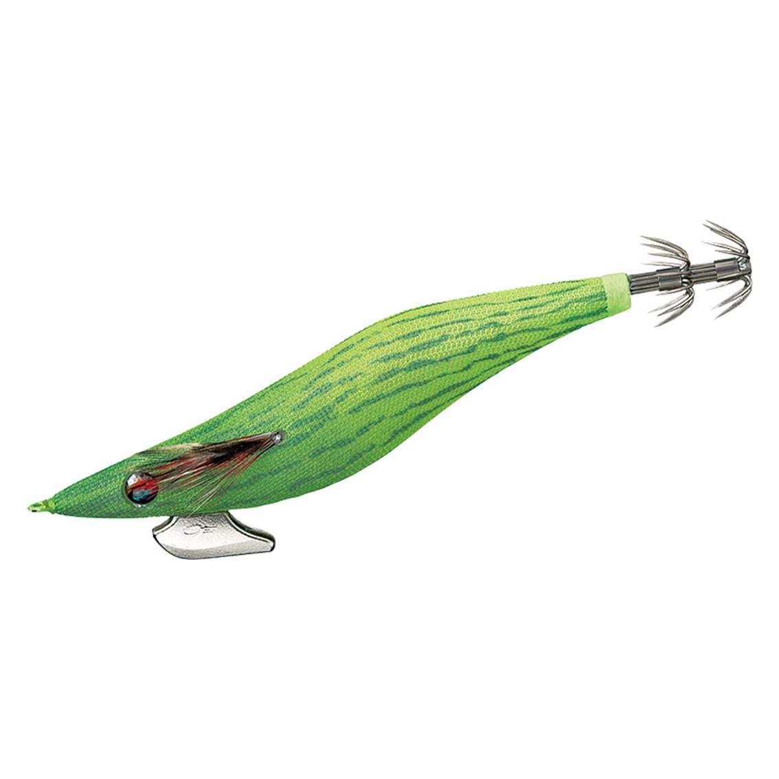 

Daiwa Emeraldas Rattle Egi Fluorescent Cucumber 3.5 Lure,