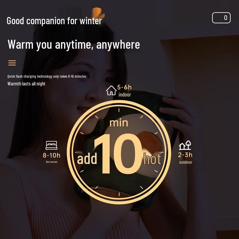 SOTHING Rechargeable Hand Warmer & Hot Water Bag