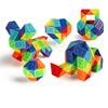 SENGSO Hollow Magic Ruler 24/36/48/60/72 Segments Blocks Magic Snake Cube Fidget Toy for Kids a Fun and Entertaining Puzzle Cube