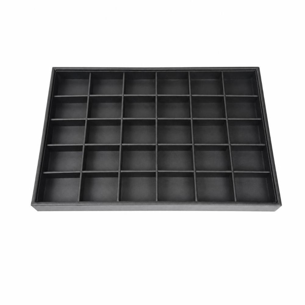 Stackable Jewelry Storage Organizer Black Necklace Storage Rack New Jewelry Display Tray Earrings