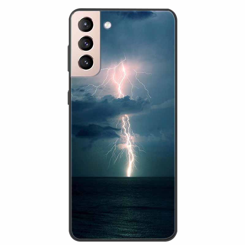 Per Samsung Galaxy S21 FE 5G Custodia Cartoon Dipinta Morbida TPU Custodie per Telefono per Galaxy S21FE S 21 FE Cover Posteriore in Silicone Coque Carina