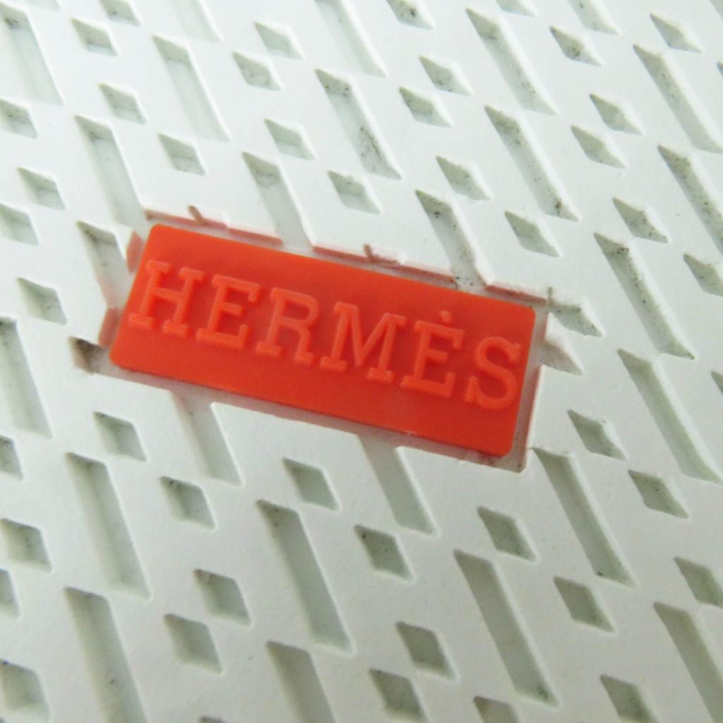 Excellent HERMES High cut sneakers Daydream kelly buckle White beige leather Used