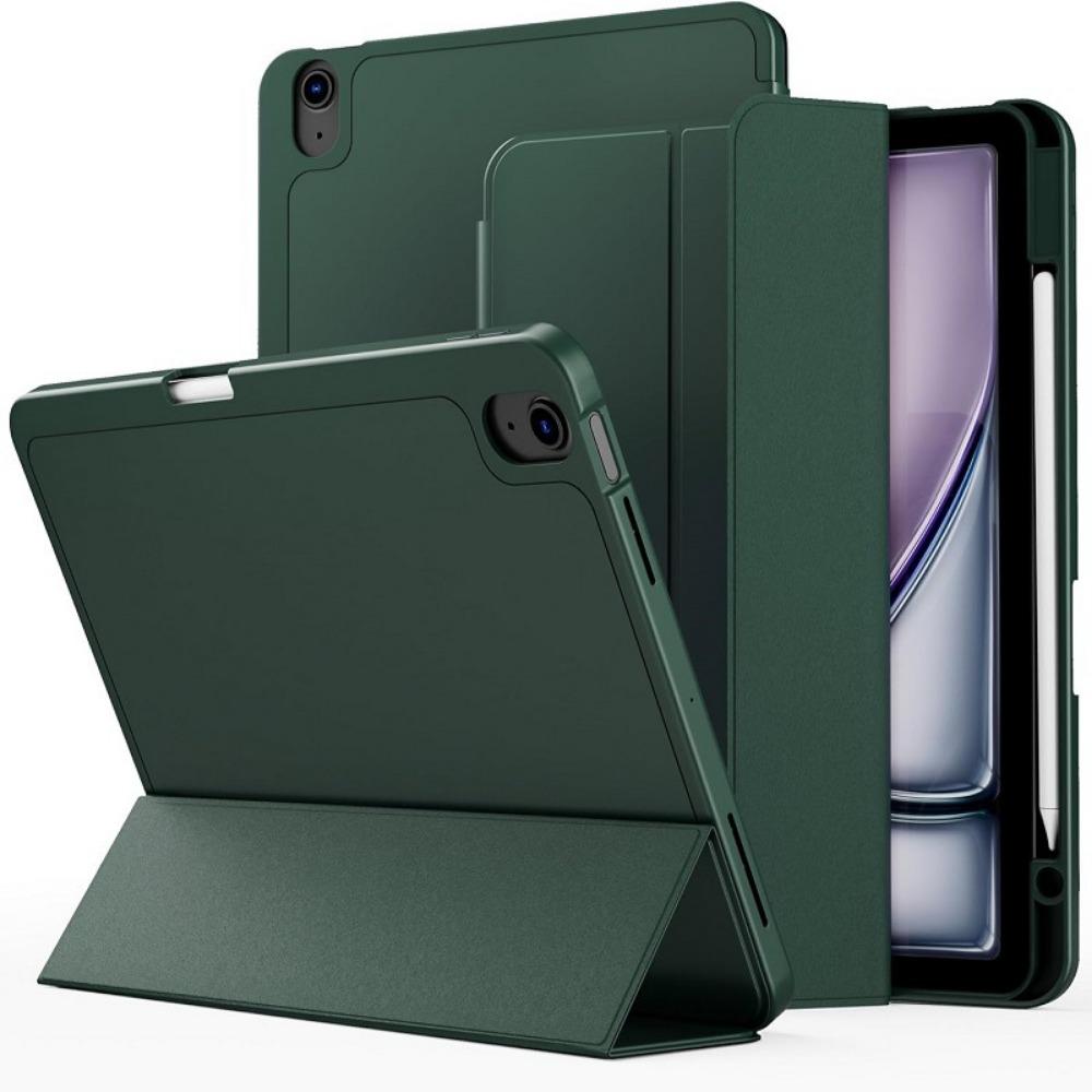 2025 для iPad 11 Чехол с отделением для карандаша Премиум кожаный чехол для iPad Air 13 дюймов и iPad 10 Защитный чехол iPad mini7/A17RO