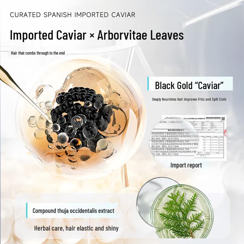 Bouncy Caviar Intensive Hair Mask Set