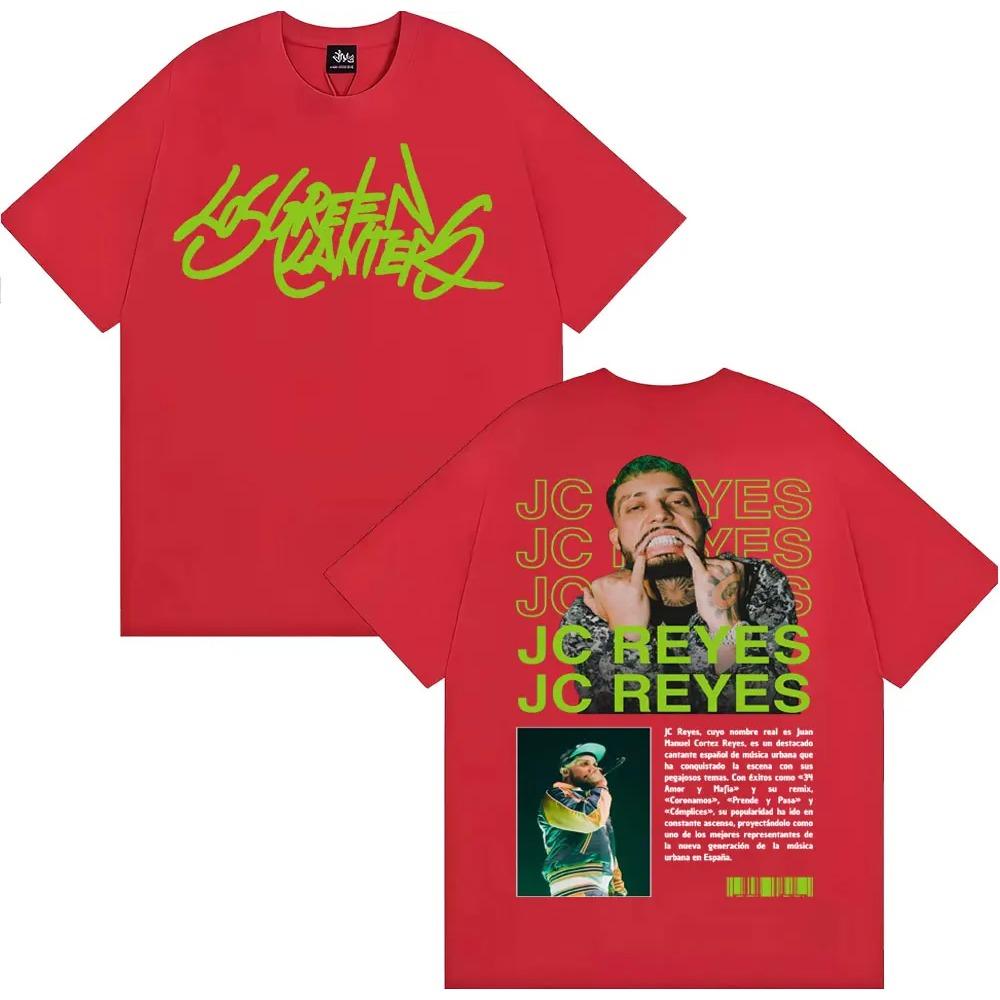 Rapper Jc Reyes Album Tour 2025 Graphic T Shirts Men Women Fashion Hip Hop Retro T Shirt Fashion Casual  Oversized T-shirt