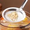 304 Stainless Steel Fine Mesh Strainer Flour Sieve Spoon Colander with Ergonomic Handle for Poached Eggs and Noodles