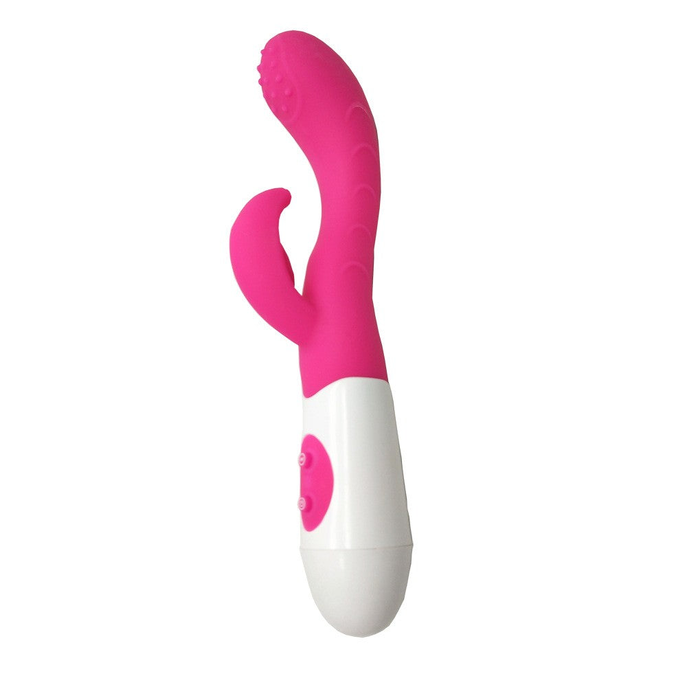 Vibromasseur Rabbit Rose Avec Picot De Stimulation Toz051 Pnk