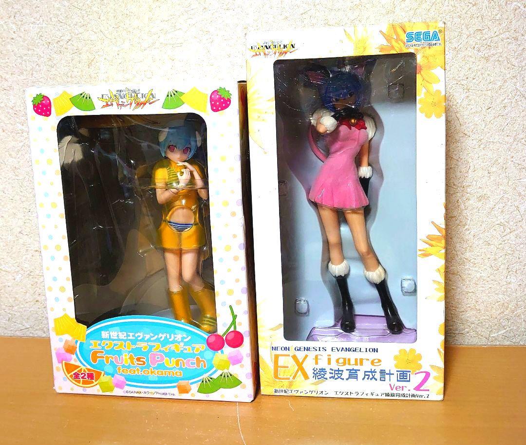 

[USED] Eva Extra Ayanami Raising Project Fruits Punch Ayanami Rei Figure