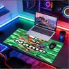 Custom Name Personalized Ben 10 Cartoon Pattern Mousepad, Laptop PC Desk Mat, Decorative Desk Mat for Home Keyboard Pad Gift
