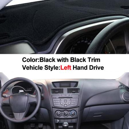 Car Dashboard Cover For Mazda BT50 2012 2013 2014 2015 2016 2017 2018 Dash Mat Pad Carpet Dashmat Sun Shade Pad Car Styling