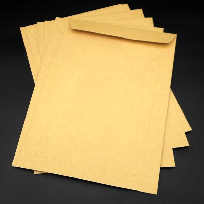50Pcs Self Seal Envelopes No Window Envelopes File Envelopes For Documents File, Meeting Paper, Receipt, Picture, Photo