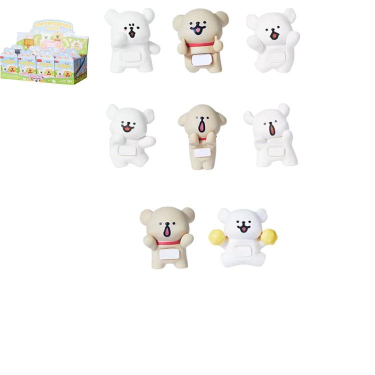 MINISO Maltese Car Aromatherapy Diffusers Ornament Mystery Boxes Single Mystery Box/Full Box 8 Pcs Doll