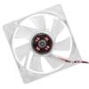 80mm LED Light 12V 4Pin Mute PC Case Cooling Fan Computer Cooler