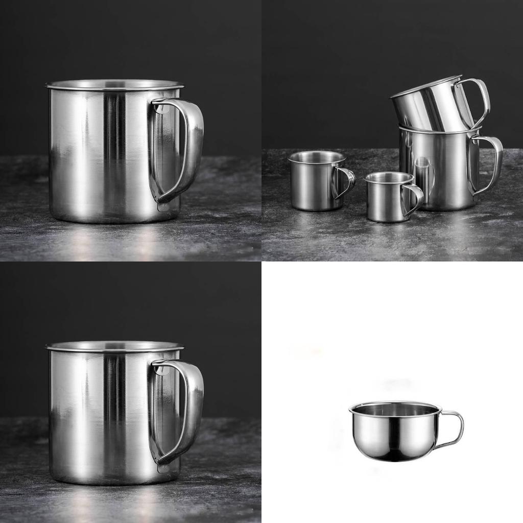 Stainless Steel Mini Cup For Kids Durable Onepiece Design Easy To Clean For Preschool Use
