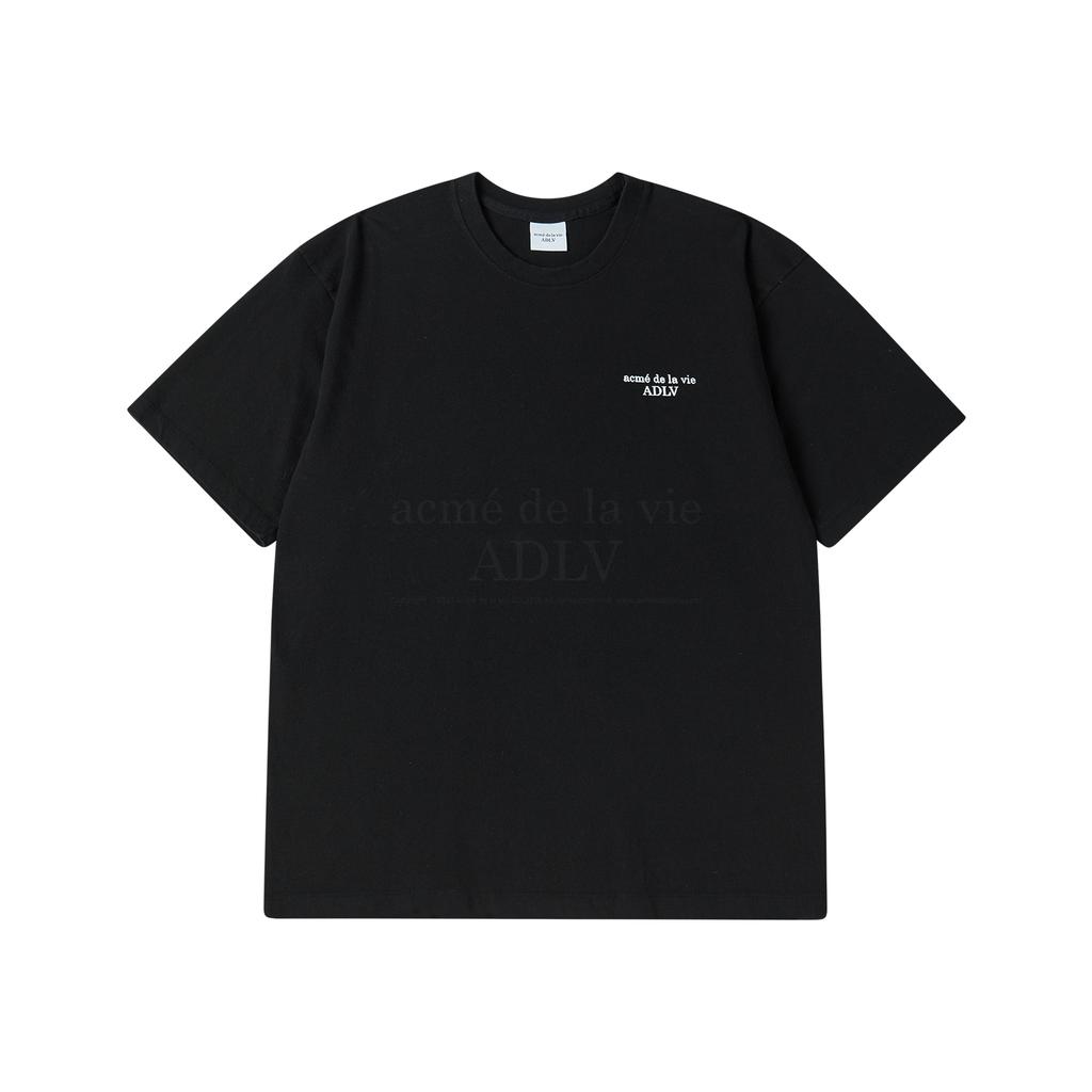 ACME DE LA VIE Pixel Basic Logo Short Sleeve T-Shirt