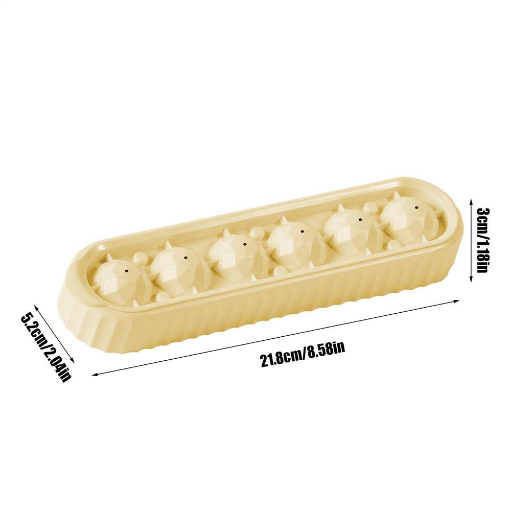 

Форма для изготовления ледяных шаров Легко извлекаемая форма для ледяных сфер Легко извлекаемые герметичные формы Пищевые кухонные гаджеты для виски жёлтый