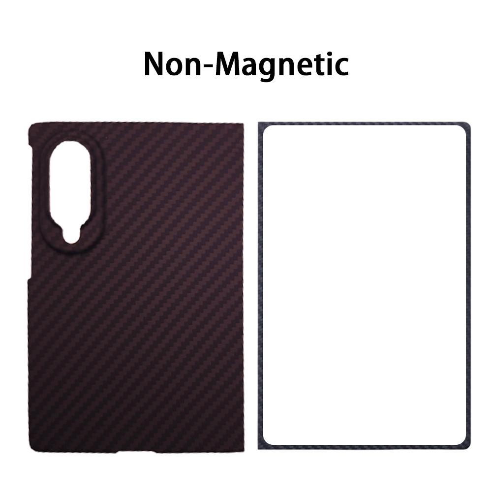 Per Samsung Galaxy Z Fold 8 Custodia in Fibra di Carbonio Aramidica Cover in Kevlar Ultra-Sottile Leggera Armatura Custodia Protettiva Resistente Robusta