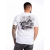 Summer Printed 3D Digital Cool Motorcycle Loose Plus Men's Casual Trendy Short Sleeved T-shirt Top