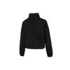 Puma Half-Zip Color Block Sweatshirt Women Sweatshirt Black 533051-01