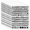 0.5-inch English Letter Sticker Ins Wind Small Size Waterproof Card Decorative Digital Letter Hand Account Sticker